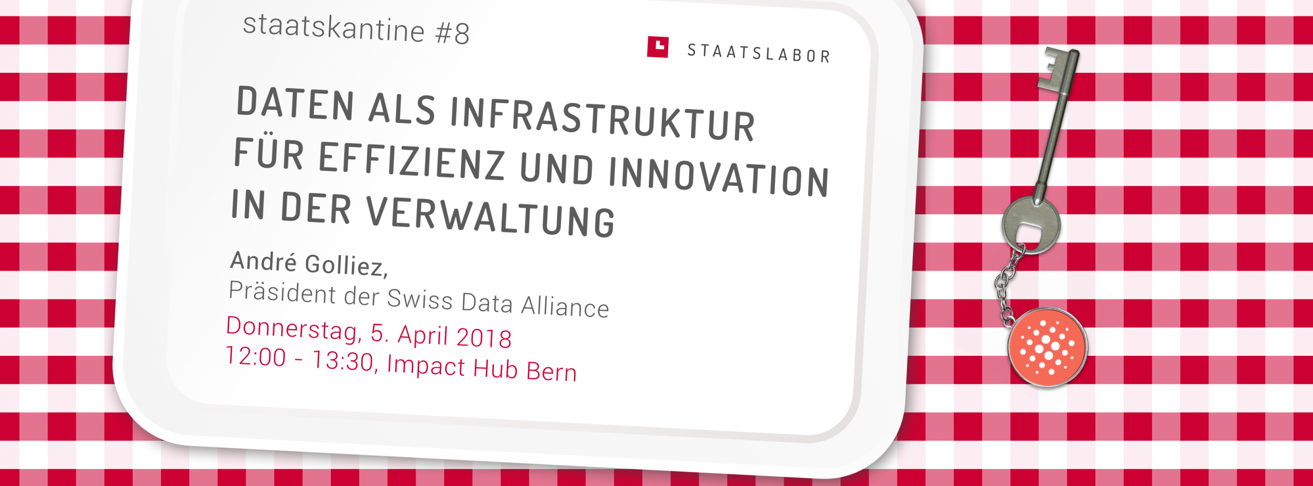 Flyer staatskantine 8 Daten als Infrastruktur für Effizienz und Innovation in der Verwaltung